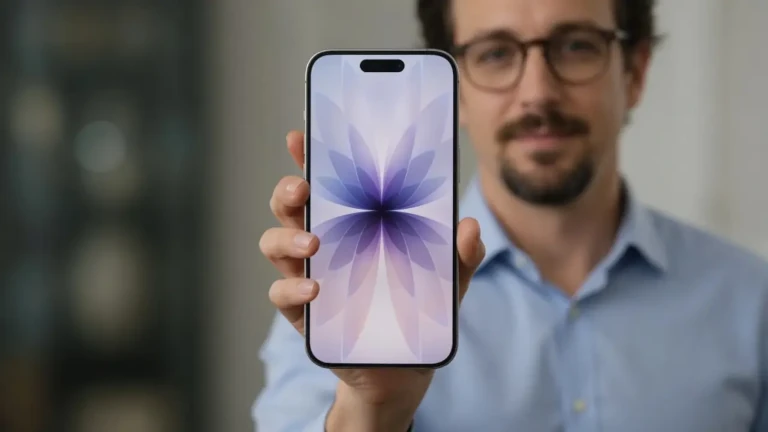 Daniel holding iPhone 18 Pro