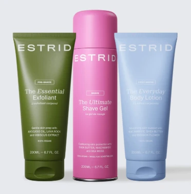Estrid Full Body Shave Routine box